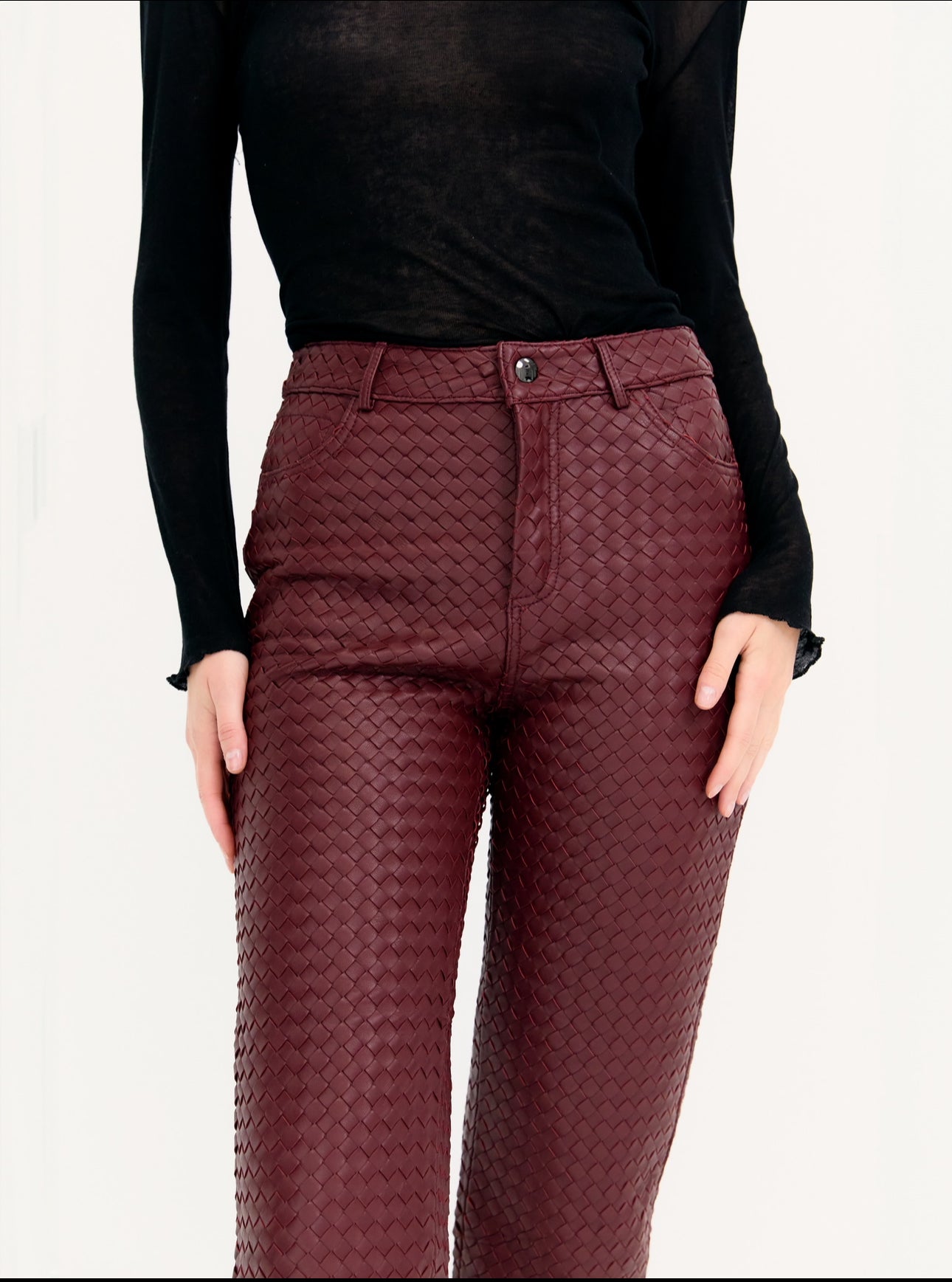Intrecciato Trousers