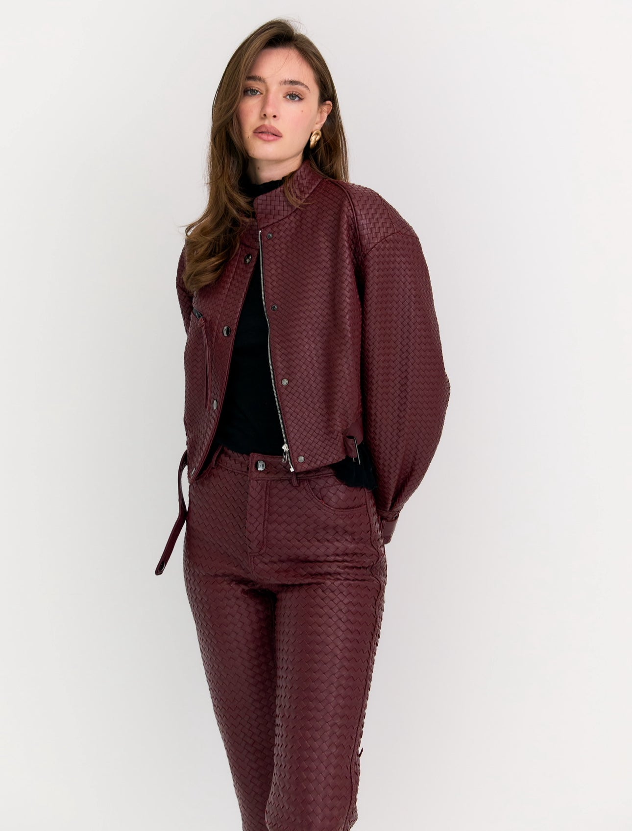 Intrecciato Trousers