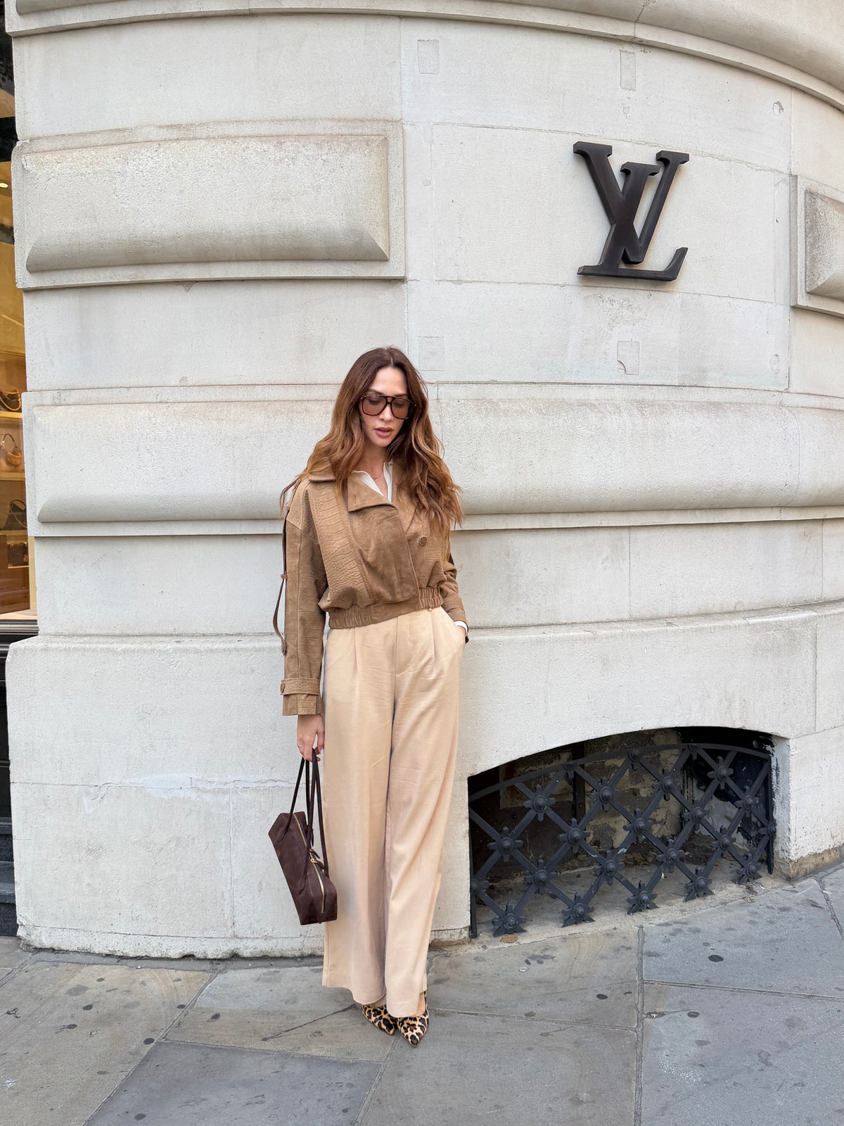 Siena Croco Embossed Trench Jacket