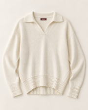 Clara Cashmere V-Neck Jumper