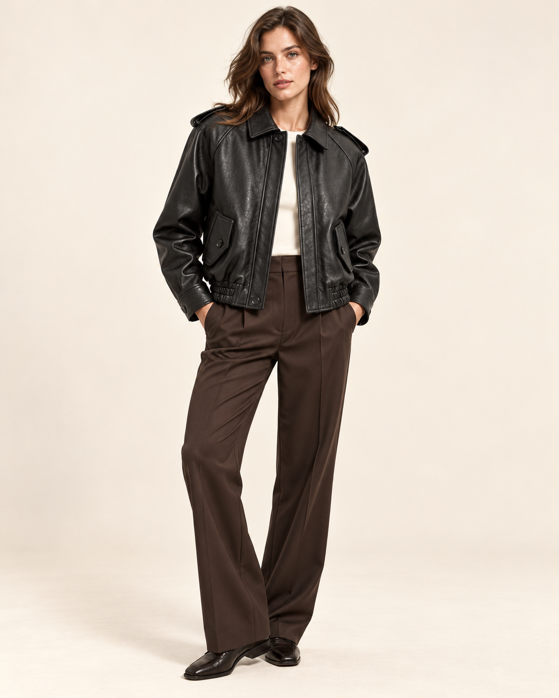Alessia stone jacket