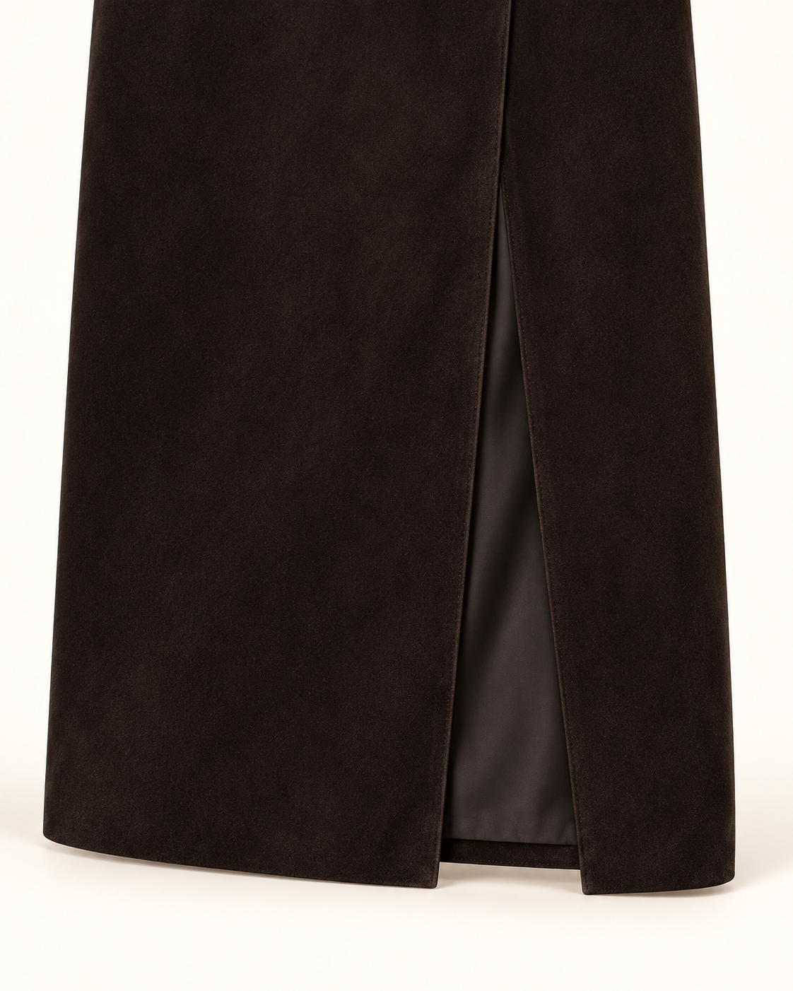 Valentina Suede Midi Skirt