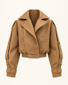 Siena Croco Embossed Trench Jacket