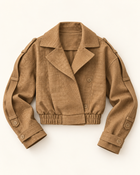 Siena Croco Embossed Trench Jacket
