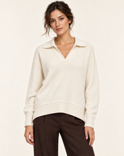 Clara Cashmere V-Neck Jumper